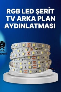 RF Kumandalı Renk Değiştiren TV LED Şerit 2MT