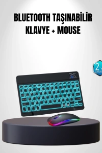 RGB Aydınlatmalı Q Klavye Türkçe Karakter Destekli