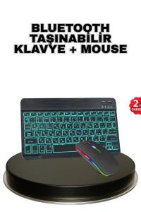 RGB Aydınlatmalı Q Klavye Türkçe Karakter Destekli