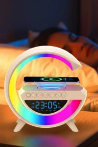 RGB Işıklı Kablosuz Hoparlör Bluetooth USB FM TF Kart Destekli