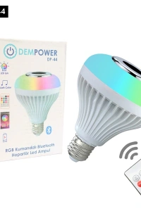 RGB Kumandalı Bluetooth Lamba
