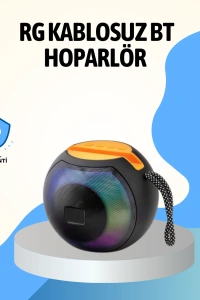 RGB Led Işıklı Güçlü Baslı Kablosuz Hoparlör