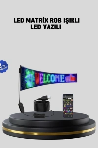 RGB LED Panel Renkli Işık Efektli Dekoratif Aydınlatma