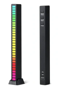 RGB Sese Duyarlı Taşınabilir Ekolayzer LED Çubuk