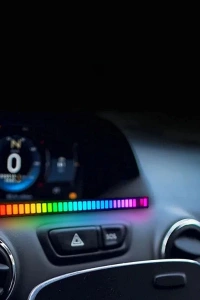 RGB Sese Duyarlı Taşınabilir Ekolayzer LED Çubuk