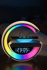 RGB Tasarımlı Bluetooth Hoparlör USB FM AUX Girişli