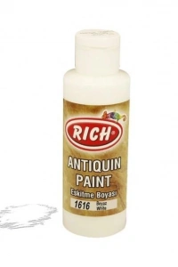 Rich 1616 Beyaz 120 ml Eskitme Ahşap Boyası