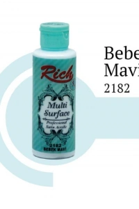 Rich Multi Surface 2182 Bebek Mavi Akrilik Boya 120 cc