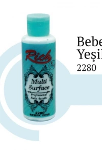 Rich Multi Surface 2280 Bebek Yeşili Akrilik Boya 130 cc