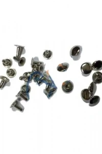 Rivet Perçin - 9mm, Nikel, 1000 Adet