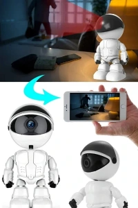 Robot Görünümlü Wi-Fi Bebek Kamerası