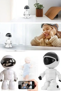 Robot Görünümlü Wi-Fi Bebek Kamerası