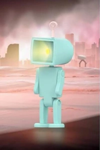 Robot Şeklinde Masa Lambası