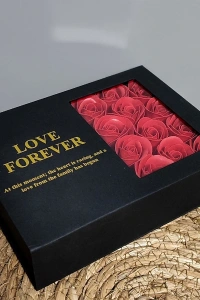 Romantik Gül ve İstiridye İnci Kolye Seti