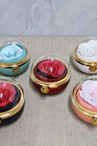 Romantik Gül Yüzük Kutusu Kubbe