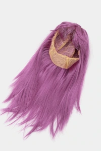 Rose Pembe Düz Kesim Peruk