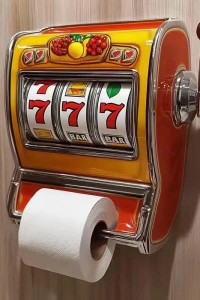 Rulet Tasarımlı Tuvalet Kağıtlığı