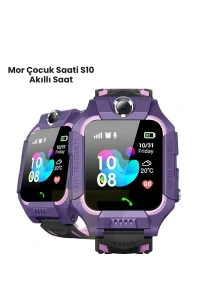 S10 Mor Akıllı Çocuk Saati