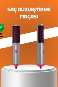 Saç Düzleştirme ve Hacimlendirme Fonksiyonlu Fırça
