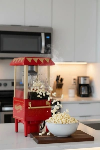 Sağlıklı Atıştırmalıklar İçin Yağsız Popcorn Makinesi
