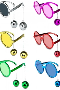 Sallanan Disko Top Küpeli Gözlük