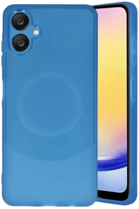 Samsung A06 Kılıf Maya Karbon Kapak - Lacivert