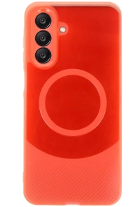 Samsung A26 Kılıf Maya Karbon Kapak - Kırmızı