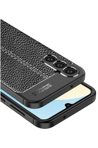 Samsung A36 Kılıf Auto Focus Kapak - Siyah