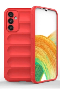 Samsung A36 Kılıf Optimum Silikon - Kırmızı