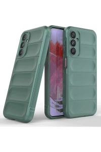 Samsung A36 Kılıf Optimum Silikon - Koyu Yeşil