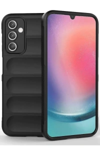 Samsung A36 Kılıf Optimum Silikon - Siyah