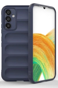 Samsung A56 Kılıf Optimum Silikon - Lacivert