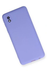 Samsung Galaxy A01 Core Kılıf First Silikon - Lila