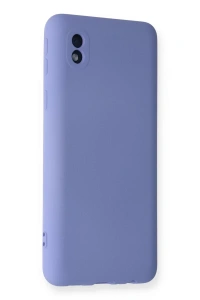Samsung Galaxy A01 Core Kılıf Nano içi Kadife Silikon - Lila