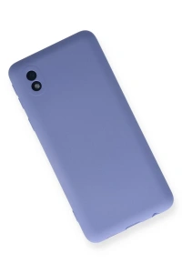 Samsung Galaxy A01 Core Kılıf Nano içi Kadife Silikon - Lila
