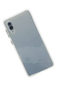 Samsung Galaxy A02 Kılıf Miami Şeffaf Silikon - Şeffaf