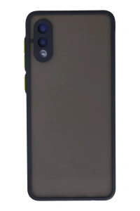 Samsung Galaxy A02 Kılıf Montreal Silikon Kapak - Lacivert