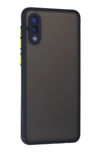 Samsung Galaxy A02 Kılıf Montreal Silikon Kapak - Lacivert