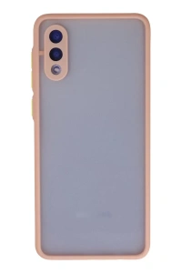 Samsung Galaxy A02 Kılıf Montreal Silikon Kapak - Pembe