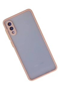 Samsung Galaxy A02 Kılıf Montreal Silikon Kapak - Pembe