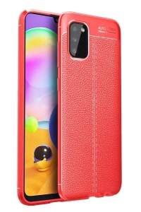 Samsung Galaxy A02S Kılıf Auto Focus Kapak - Kırmızı