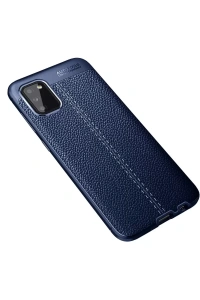 Samsung Galaxy A02S Kılıf Auto Focus Kapak - Lacivert