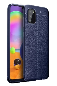 Samsung Galaxy A02S Kılıf Auto Focus Kapak - Lacivert
