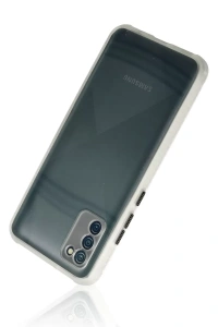 Samsung Galaxy A02S Kılıf Miami Şeffaf Silikon - Şeffaf