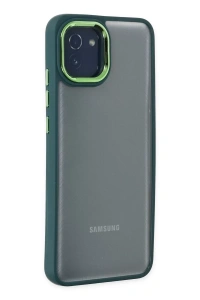 Samsung Galaxy A03 Kılıf Dora Kapak - Haki Yeşil