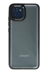 Samsung Galaxy A03 Kılıf Dora Kapak - Siyah