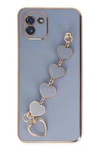 Samsung Galaxy A03 Kılıf Esila Silikon - Gri