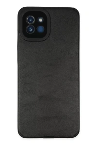 Samsung Galaxy A03 Kılıf Loop Deri Silikon - Siyah