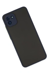 Samsung Galaxy A03 Kılıf Montreal Silikon Kapak - Lacivert