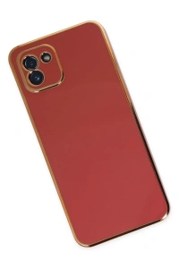 Samsung Galaxy A03 Kılıf Volet Silikon - Kırmızı